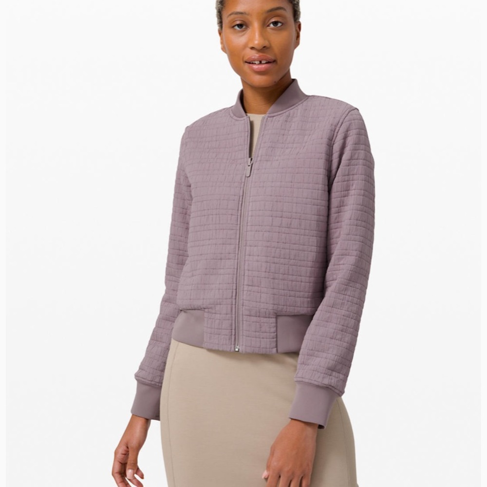 Lululemon Serene Travels Bomber Jacket - size 10